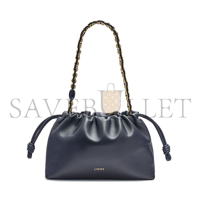 L0ew* medium flamenco purse in mellow nappa lambskin a411fcrx50 (30*20*10.5cm)